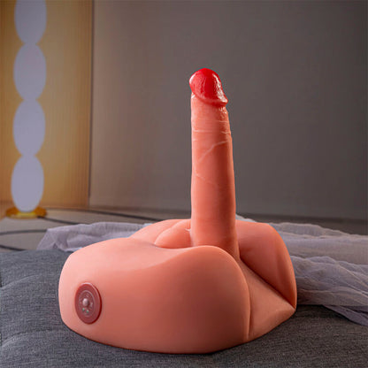 XISE - HONEY REALISTISCHER DILDO-MASTURBATOR MIT VIBRATION, 25 CM