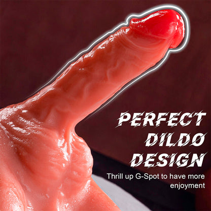 XISE - MICHAEL REALISTISCHER DILDO UND ANUSMASTURBATOR MIT STOSSFUNKTION, 15 CM