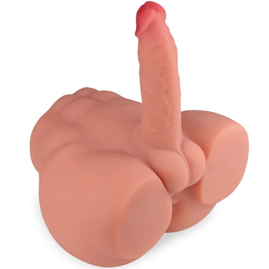 XISE - FREDERICO MASTURBADOR REALISTISCHER DILDO FRONTPOSITION MIT STOSSFUNKTION 15 CM