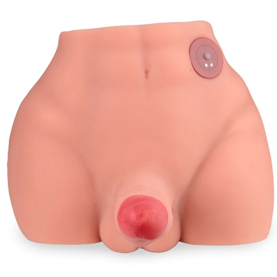 XISE - FREDERICO MASTURBADOR REALISTISCHER DILDO FRONTPOSITION MIT STOSSFUNKTION 15 CM