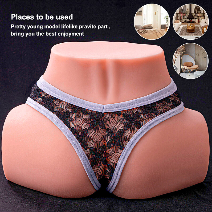 XISE - TRACY VIBRIERENDER REALISTISCHER VIBRATIONS-MASTURBATOR FÜR VAGINA UND ANUS MIT MEHREREN POSITIONEN