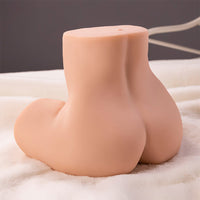 XISE - MAYA Realistischer Masturbator mit Saugfunktion für Vagina und Anus, Vibration und Saugfunktion, 4,5 kg
