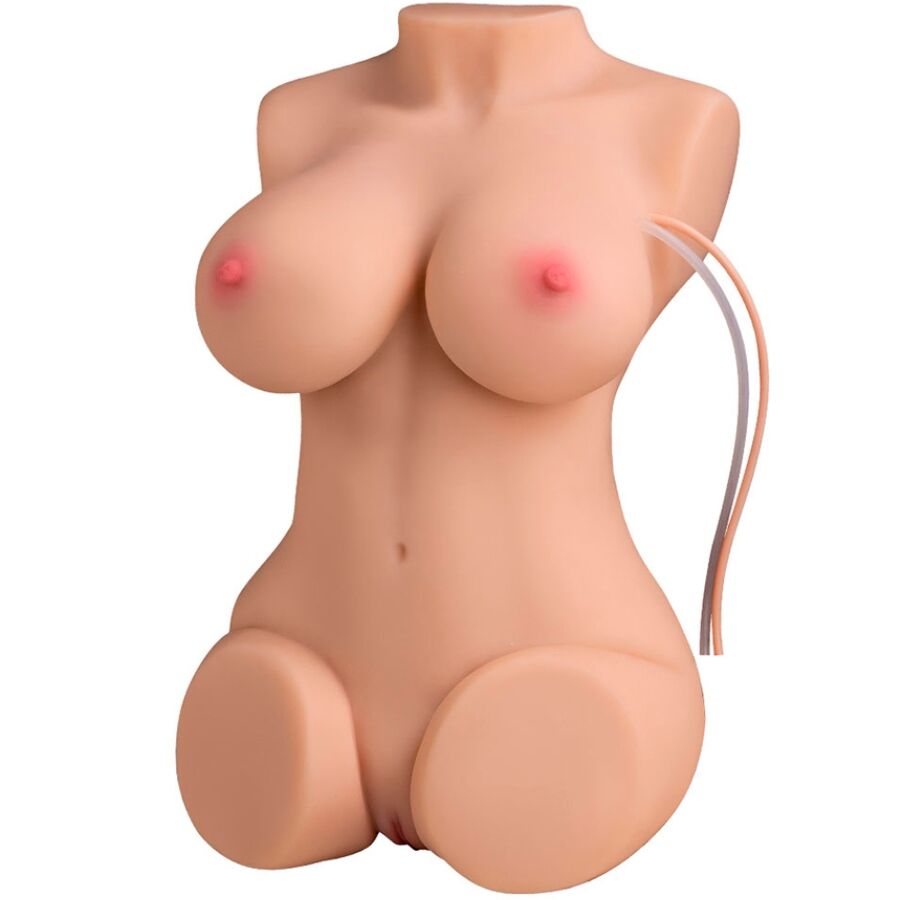 XISE - WENDY Saugender weiblicher Torso mit Vibration und Fernbedienung 6 kg