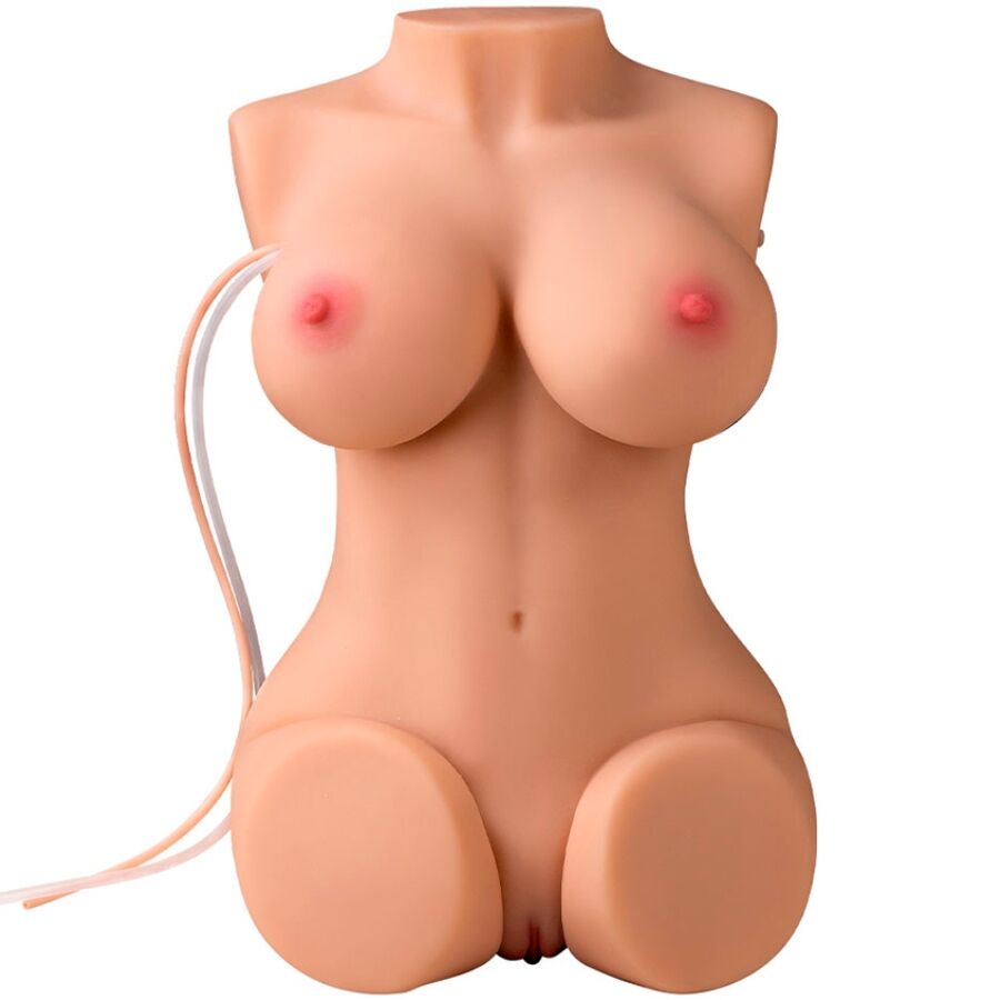 XISE - WENDY Saugender weiblicher Torso mit Vibration und Fernbedienung 6 kg