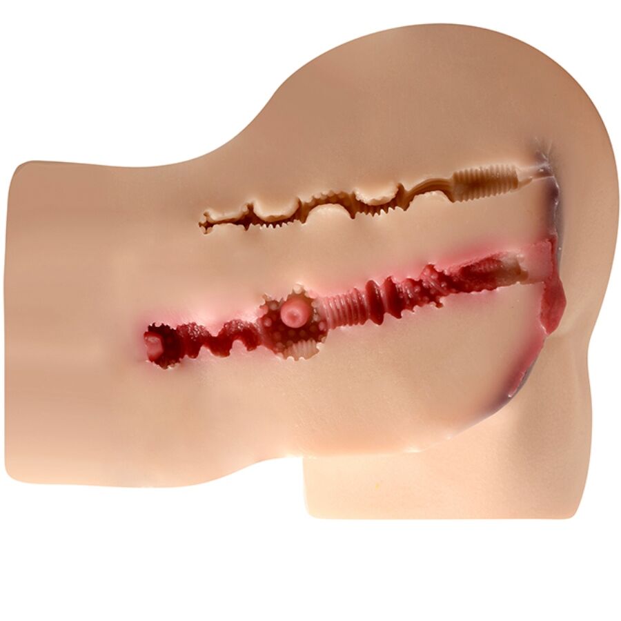 XISE - KALLY REALISTISCHER MEHRFACHPOSITIONIERTER VAGINA- UND ANUS-MASTURBATOR