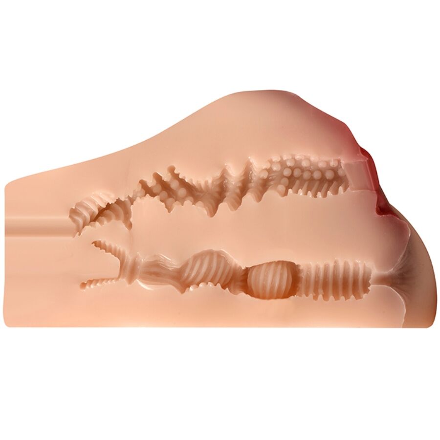 XISE - THULMA REALISTISCHER VAGINA- UND ANUS-MASTURBATOR IN FRONTPOSITION