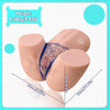 XISE - MAYA Realistischer Masturbator mit Saugfunktion für Vagina und Anus, Vibration und Saugfunktion, 4,5 kg