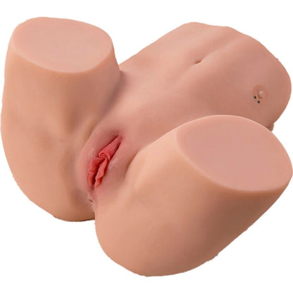 XISE - MAYA Realistischer Masturbator mit Saugfunktion für Vagina und Anus, Vibration und Saugfunktion, 4,5 kg