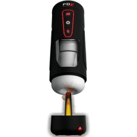 PDX ELITE - MILK ME HOTTER AUTOMATISCHER MASTURBATOR MIT STOSS- UND WÄRMEEFFEKTVIBRATION