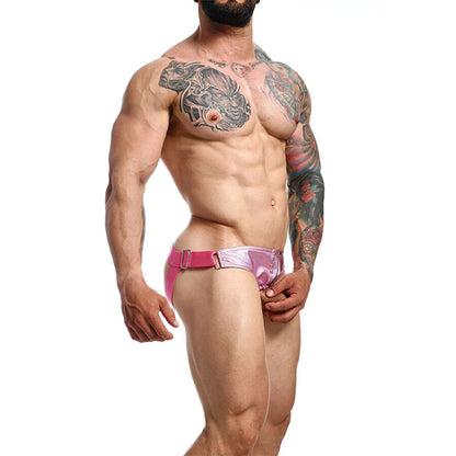 MOB - DNGEON JOCKSTRAP ROSA COCKRING, EINE GRÖSSE