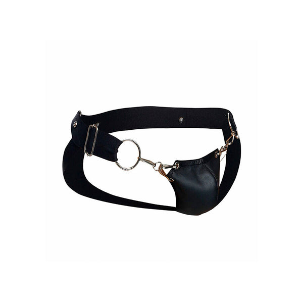MOB - DNGEON JOCKSTRAP SCHWARZER DRUCK EINE GRÖSSE