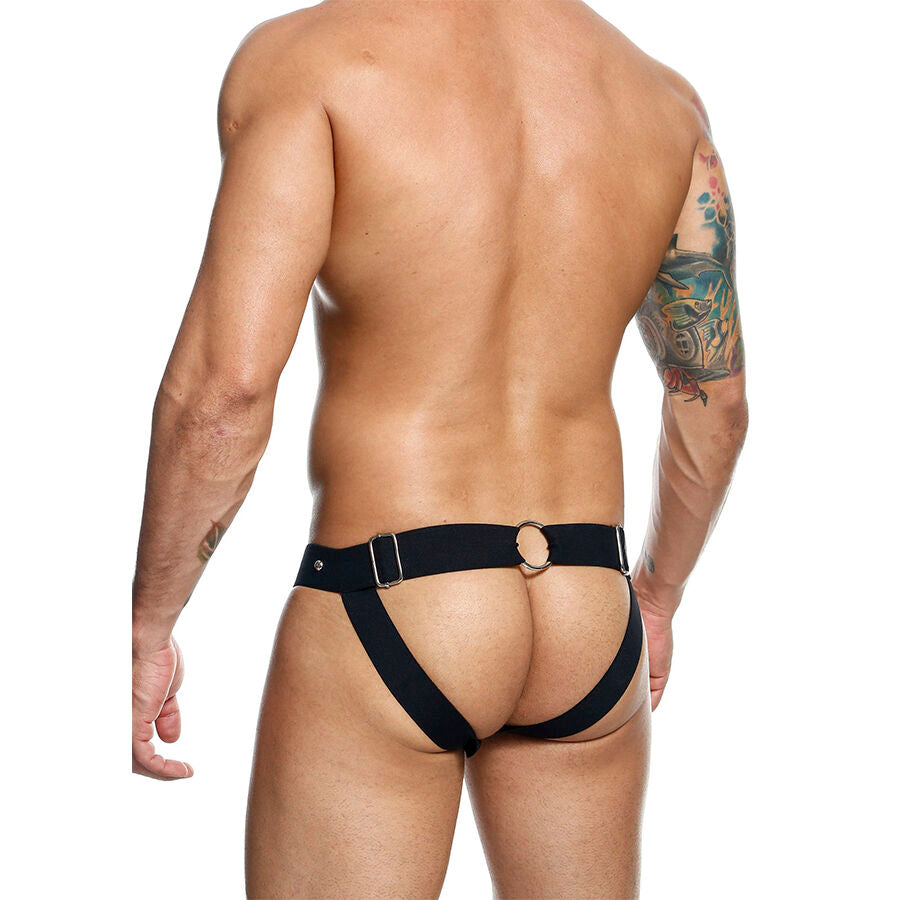 MOB - DNGEON JOCKSTRAP SPORTSMAN SCHWARZ EINE GRÖSSE