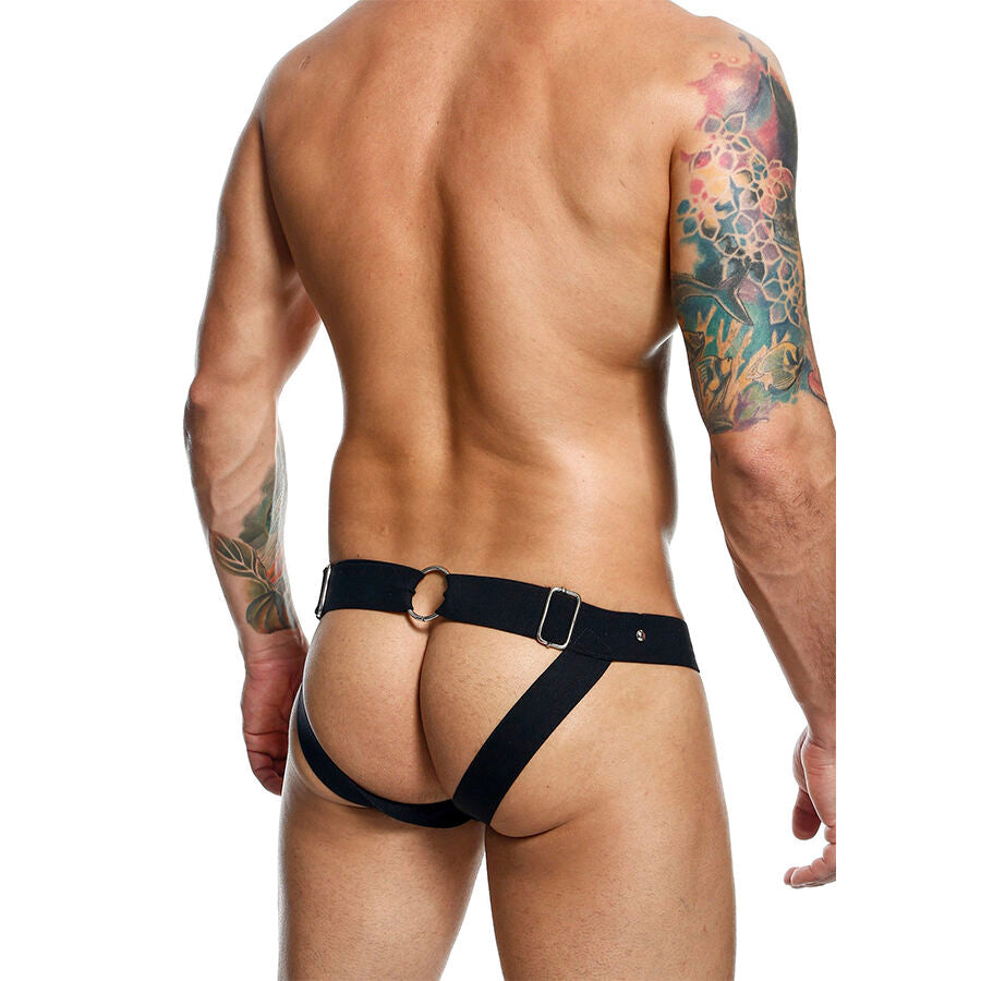 MOB - DNGEON JOCKSTRAP SPORTSMAN SCHWARZ EINE GRÖSSE