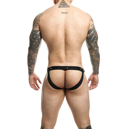 MOB - DNGEON SNAP JOCKSTRAP ROT EINE GRÖSSE