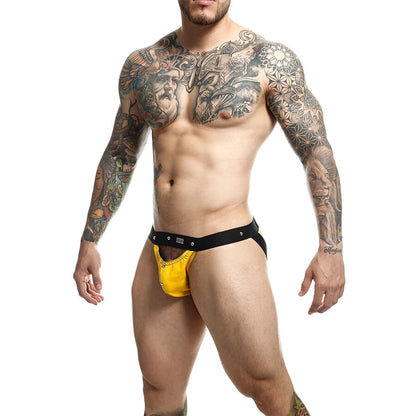 MOB - DNGEON JOCKSTRAP GELB SPORTSMAN EINE GRÖSSE