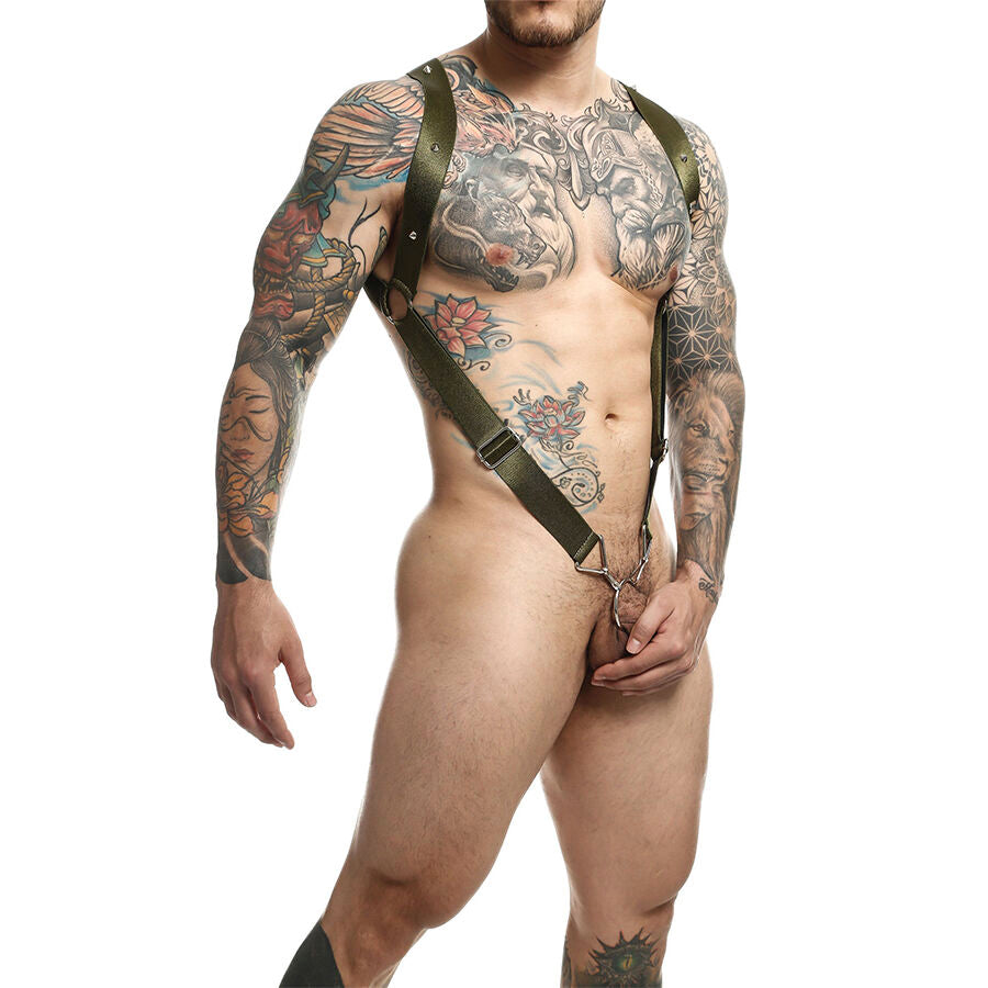 MOB - DNGEON GRÜNES GESCHIRR MIT GERADER RÜCKSEITE, EINHEITSGRÖSSE