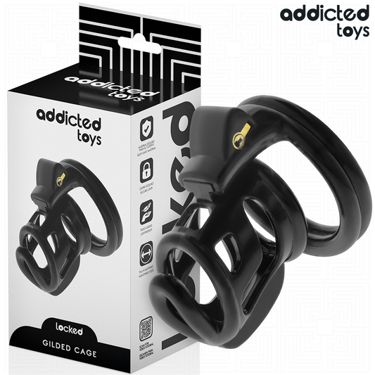 ADDICTED TOYS LOCKED - GILDEN CAGE PENISKÄFIG 8,5 CM
