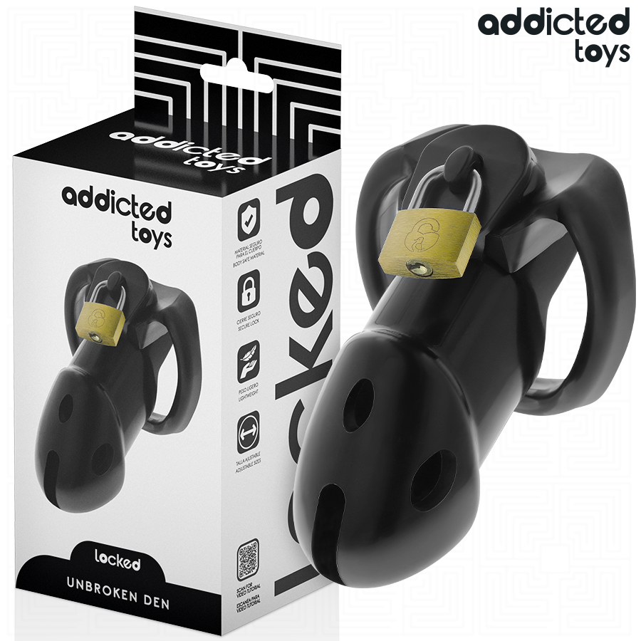 ADDICTED TOYS LOCKED - UNBROKEN DEN PENISKÄFIG 9,8 CM