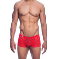 MOB - ROTE SPITZENBOXER GRÖSSE L/XL