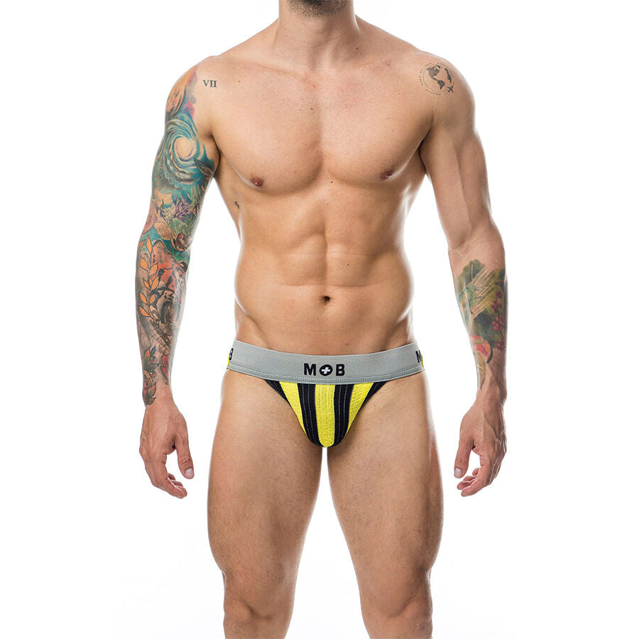 MOB - CLASSIC JOCK STRIPE GELB GRÖSSE L