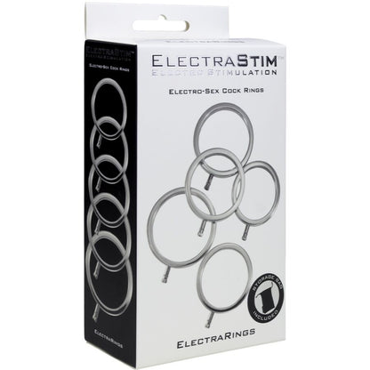 ELECTRASTIM - ELECTRARINGS METALL-PENISRINGE 5ER-PACK