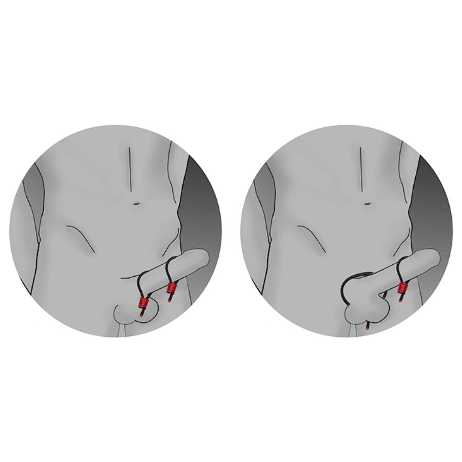 ELECTRASTIM - PRESTIGE ELECTRA LOOPS VERSTELLBARE COCKRINGE SCHWARZ