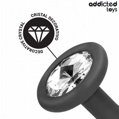 ADDICTED TOYS - 3ER-SET ANALPLUG MIT JUWEL