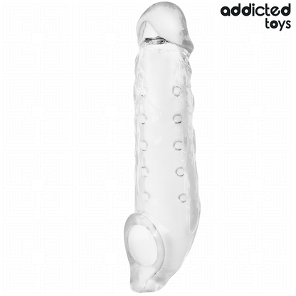 ADDICTED TOYS - TRANSPARENTE PENISVERLÄNGERUNG GRÖSSE S 23 CM