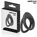 ADDICTED TOYS - DOPPELT STRUKTURIERTER PENISRING