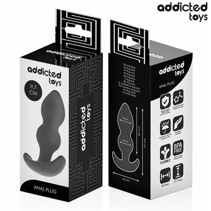 ADDICTED TOYS - ANALSTECKER GRÖSSE L 11,7 CM