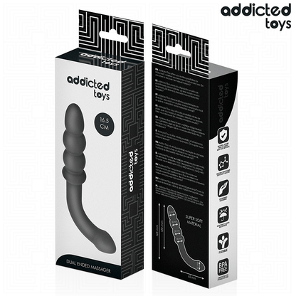 ADDICTED TOYS - DOPPELMASSAGER 16,5 CM