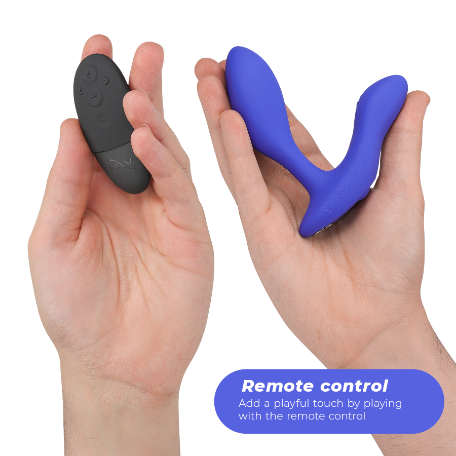 WE-VIBE - MASSEUR DE PROSTATE VECTOR+ BLEU
