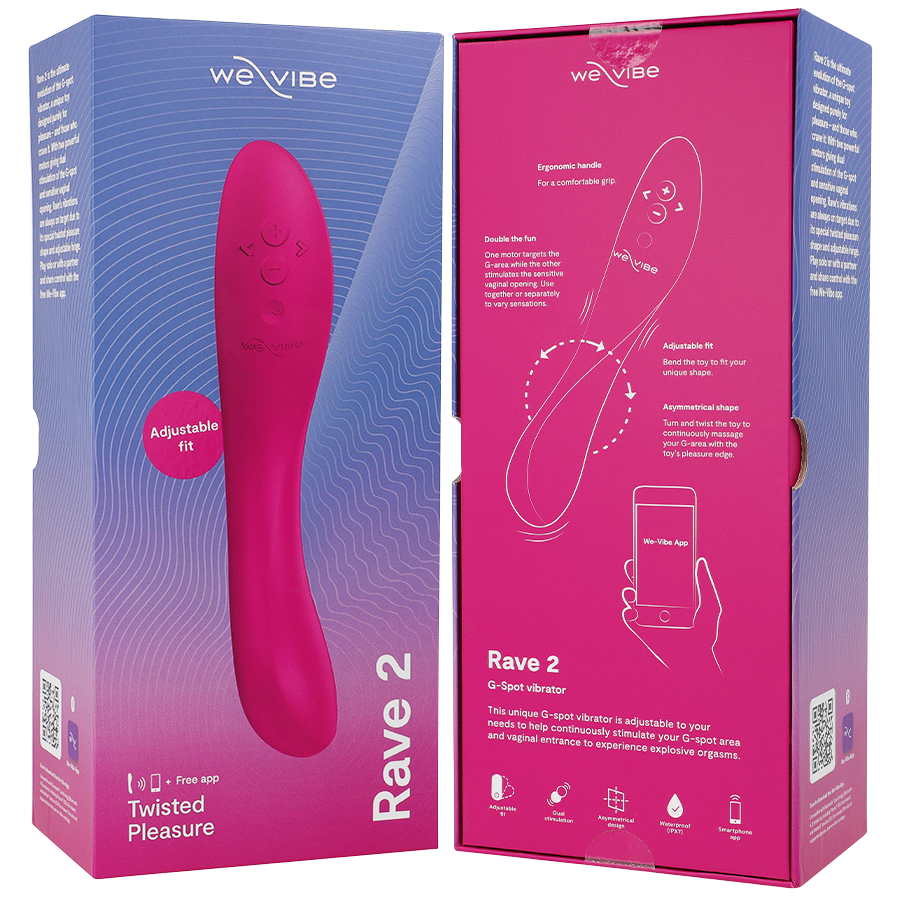WE-VIBE - RAVE 2 G-SPOT VIBRATOR ROZE