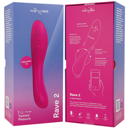 WE-VIBE - RAVE 2 G-SPOT-VIBRATOR ROSA
