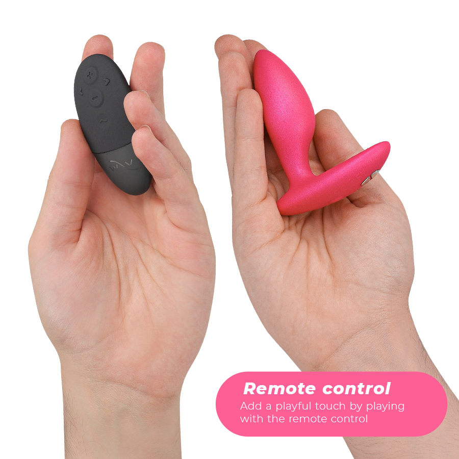 WE-VIBE - DITTO+ ANAL PLUG VIBRATOR SCHWARZ