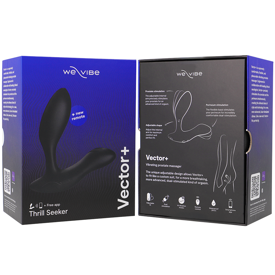 WE-VIBE - DITTO+ ANAL PLUG VIBRATOR SCHWARZ