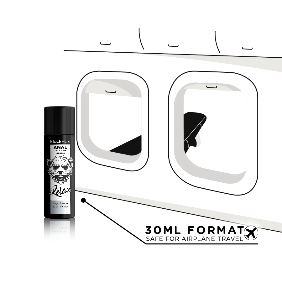 BLACK HOLE - ANAL ENTSPANNENDE JOJOBA RELAX SILIKONBASIS 30 ML