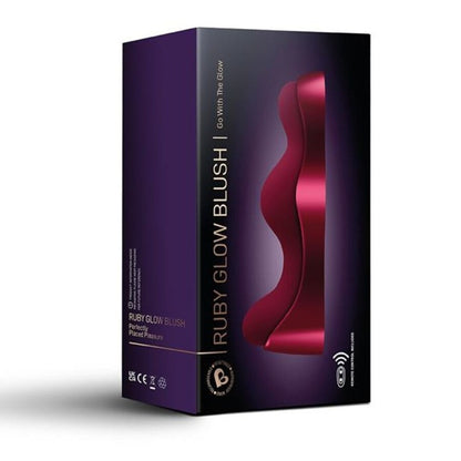 ROCKS-OFF - RUBY GLOW BLUSH RED G-SPOT VIBRATOR