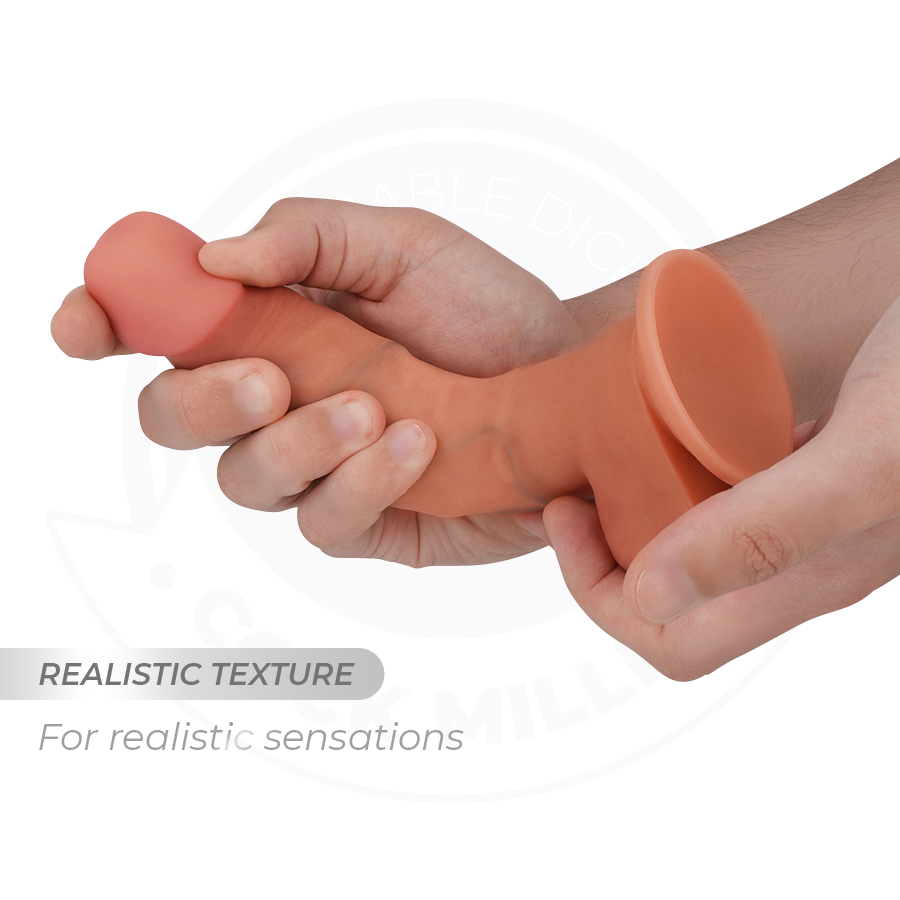 COCK MILLER - HYPERREALISTISCHER, ARTIKULIERBARER DILDO 17,8 CM