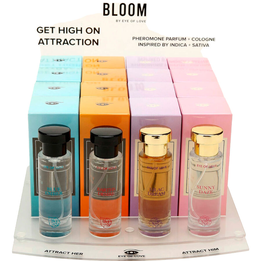 EYE OF LOVE - BLOOM DISPLAY 4X6 PARFÜME 10 ML