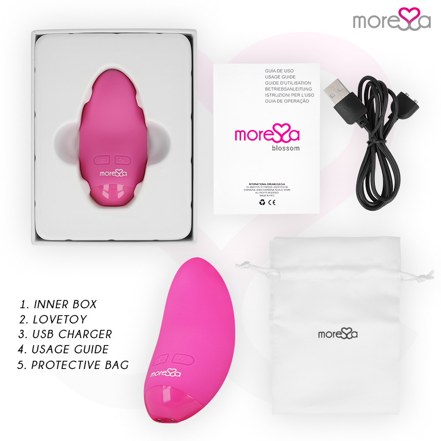 MORESSA - VIBRATEUR BLOSSOM PINK