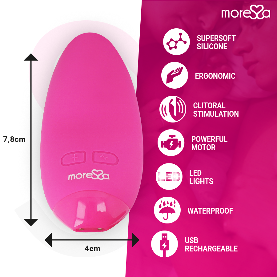 MORESSA - VIBRATEUR BLOSSOM PINK