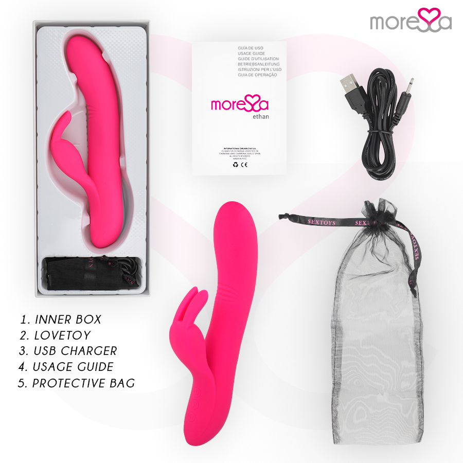MORESSA - ETHAN SILICONE PREMIUM RECHARGEABLE