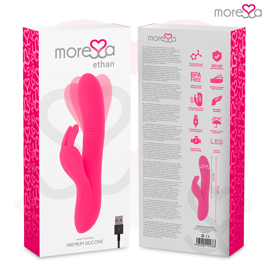 MORESSA - ETHAN PREMIUM SILICONE OPLAADBAAR