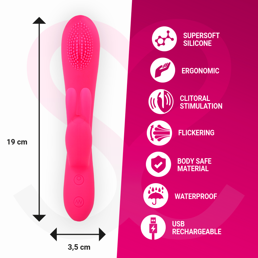 MORESSA - GINO PREMIUM SILICONE OPLAADBAAR
