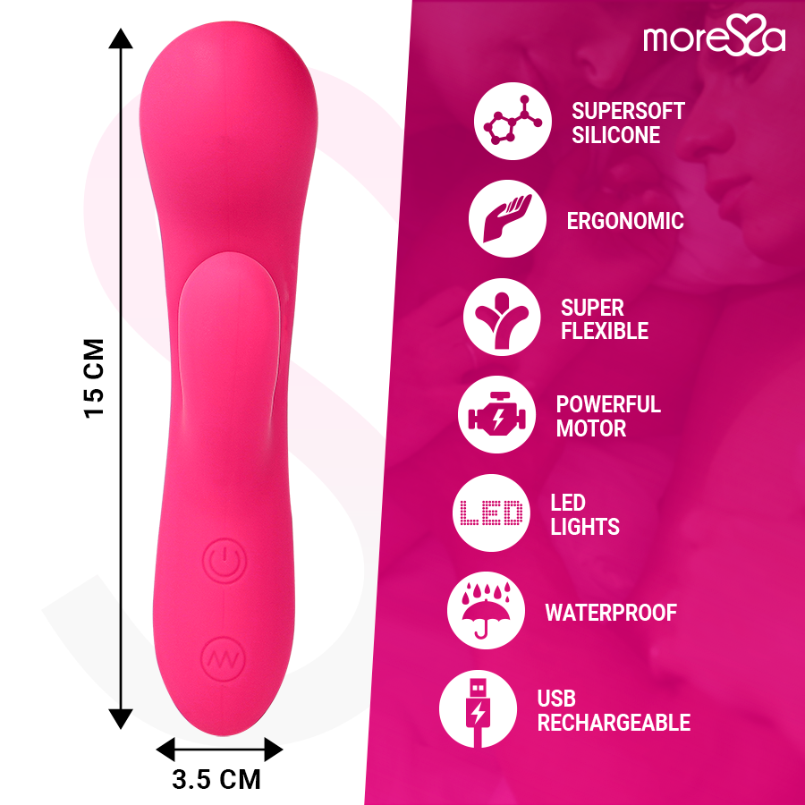 MORESSA - JERRY PREMIUM SILICONE OPLAADBAAR