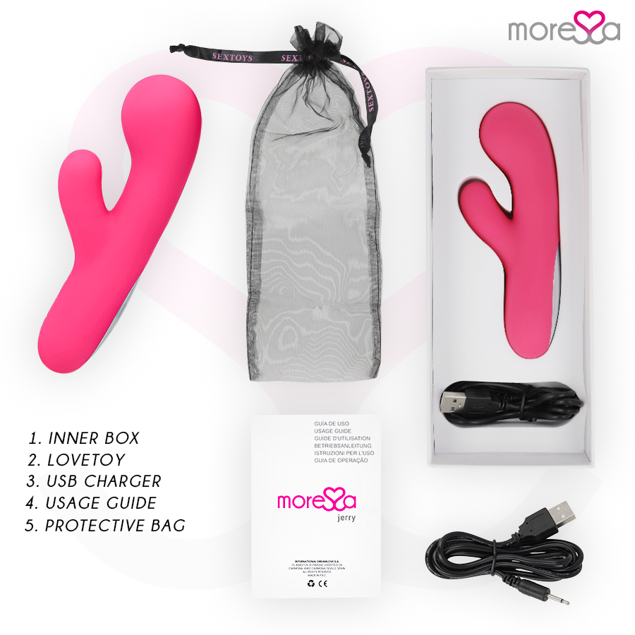 MORESSA - JERRY PREMIUM SILICONE OPLAADBAAR