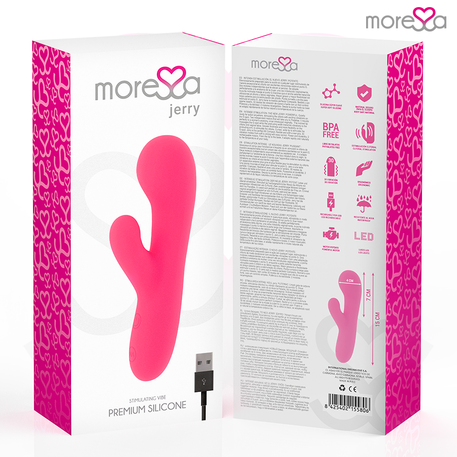 MORESSA - JERRY PREMIUM SILICONE OPLAADBAAR