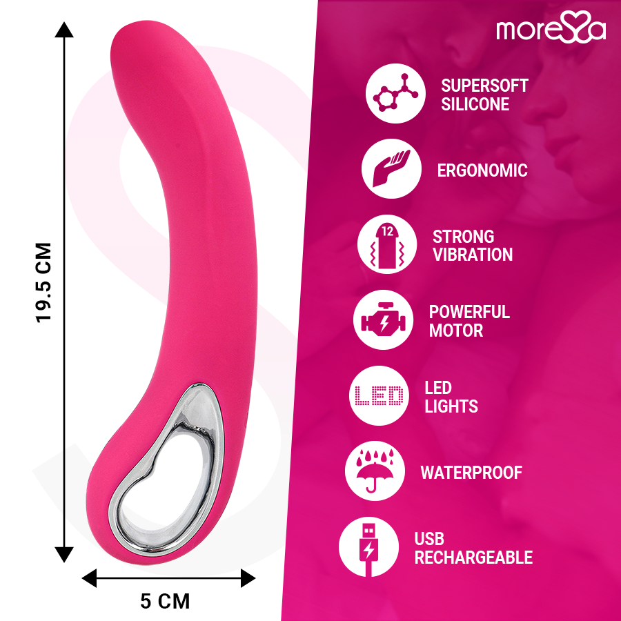MORESSA - NELSON SILICONE PREMIUM RECHARGEABLE