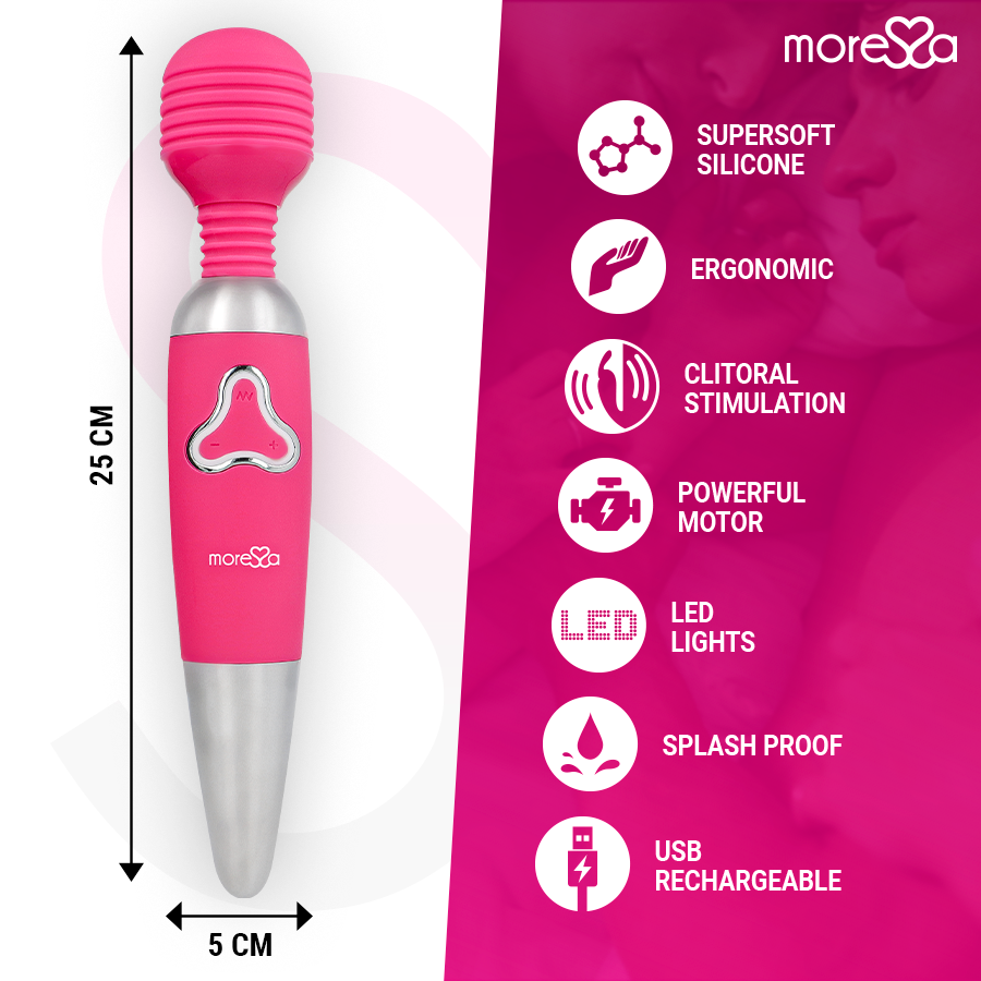 MORESSA - ODILON PREMIUM SILICONE OPLAADBAAR